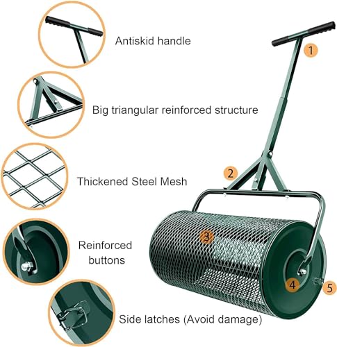 Difusor múltiple para semillas y compost con mango ajustable miniatura 4