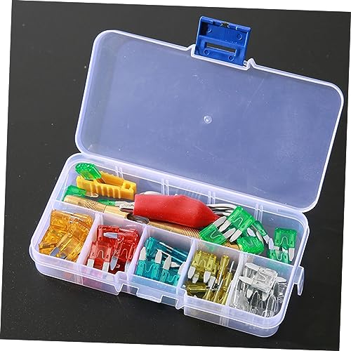 Kit de fusibles para automóvil, 60 piezas, 5-30 A, zinc y plástico, con probador miniatura 2