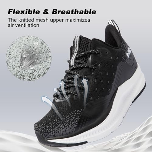 Running Shoes for Men Lightweight Breathable Non Slip Walking Shoes Athletic Sneakers Workout Gym Tennis Shoes2