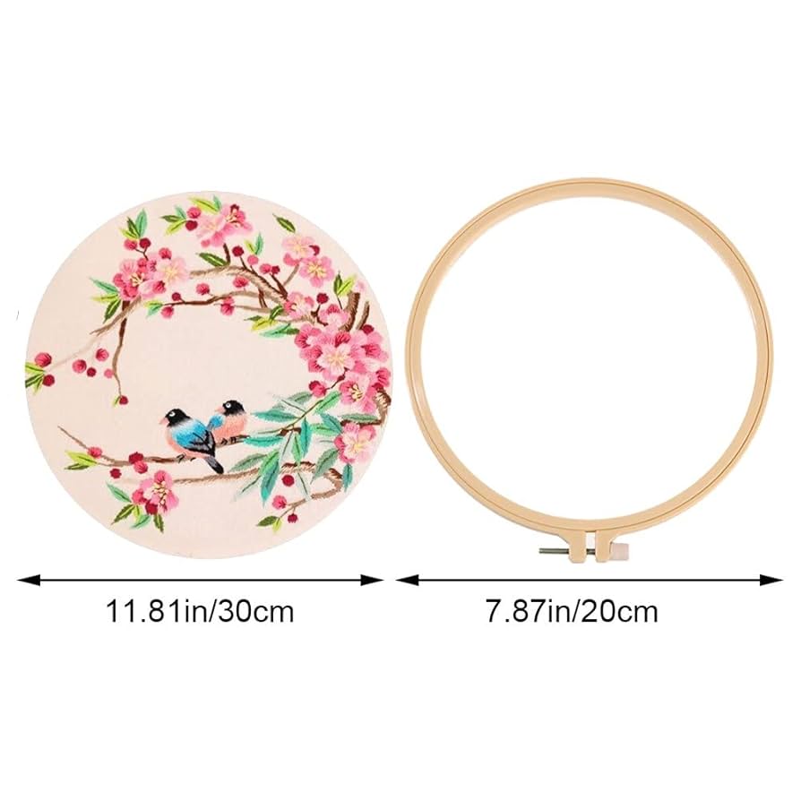 Amazon | SAEYZ 刺繍スターターキット中国絵画クロスステッチ
