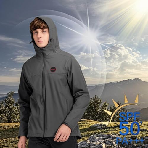 Youth Boys' Rain Jackets Full zipper Outerwear Jackets Hooded Coats3