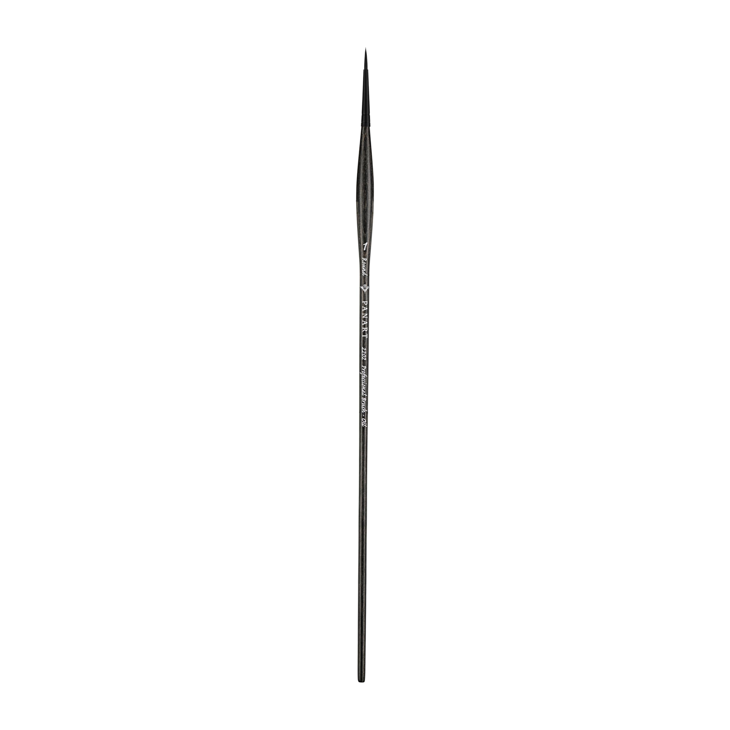 Pan Art Synthetic Fibre Round No. 01, Detail & Wash Brush for Oil Paints