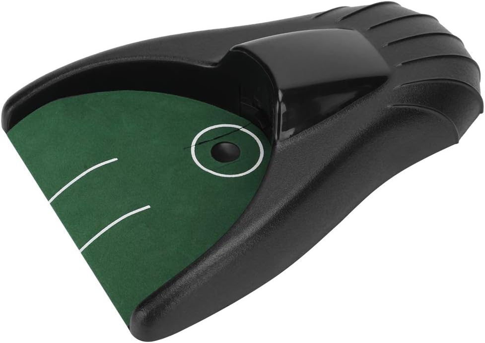 Putting Return Machine, Battery Powered Return Ball, Practice at Home, Office, PartiesPutting Green Kick Back Putting Mats