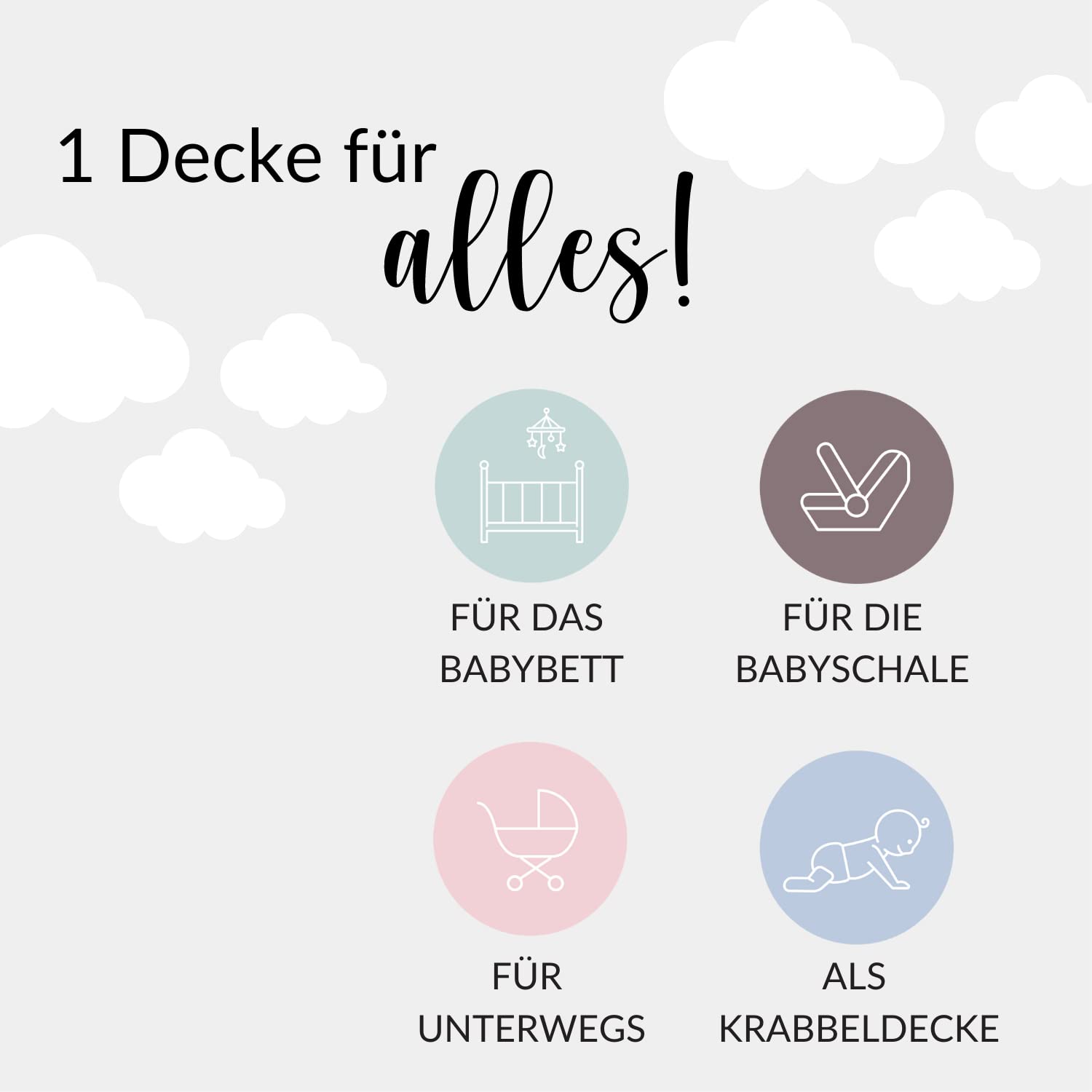 kids&me® Manta para bebé de algodón (orgánico), certificado Öko-Tex, fabricada en Alemania, manta de lana suave para bebés, manta de algodón rosa para niñas, 70 x 100 cm