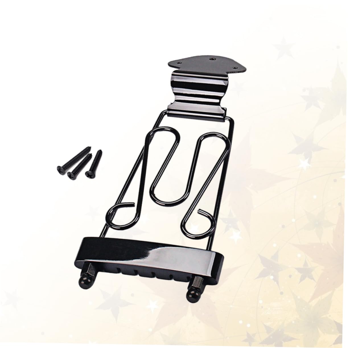 BESPORTBLE Adjustable Plated String Tailpiece Bridge for Guitar Durable and Construction Easy Installation for Guitar Replacement Parts