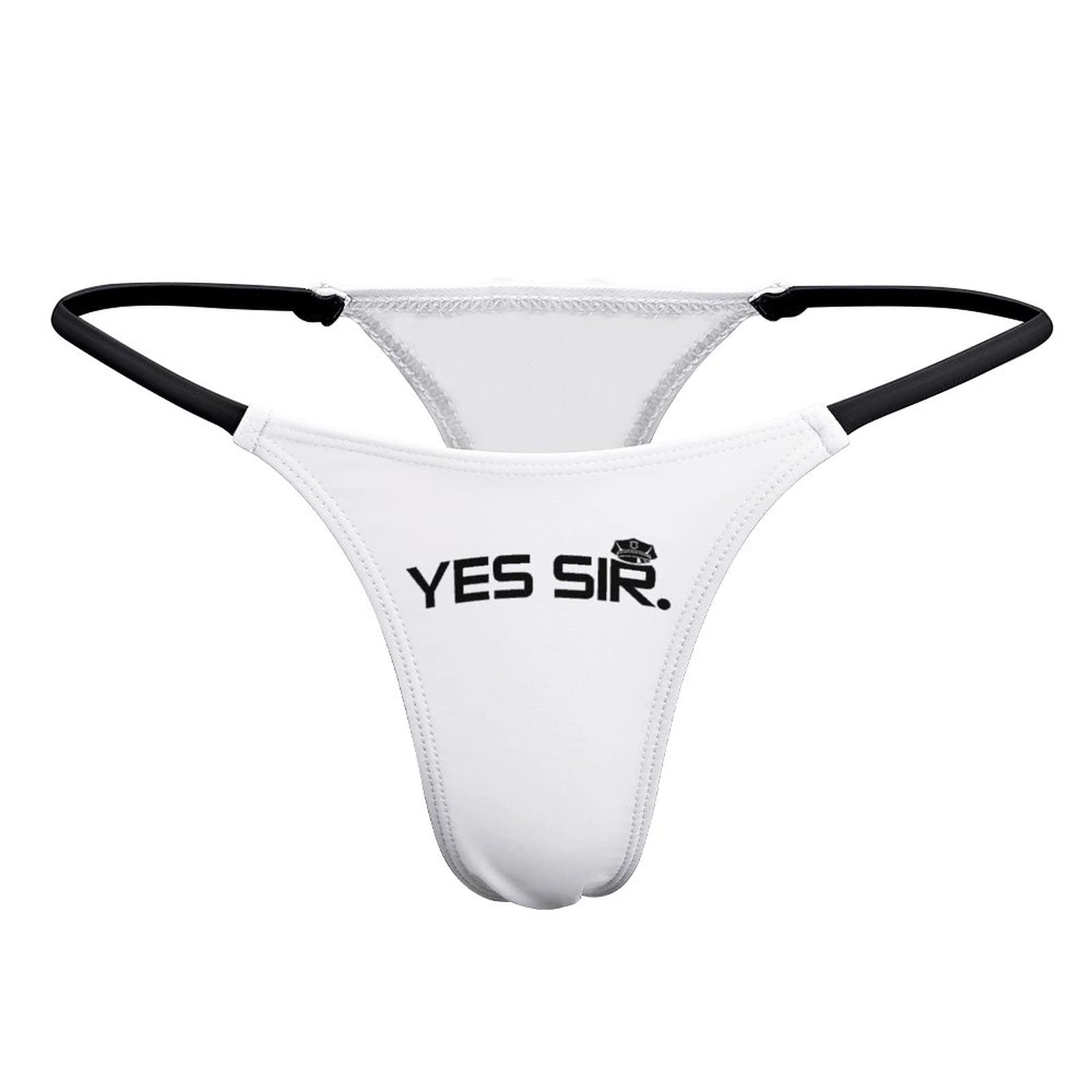 BAIJIAOYUNThis Girl Needs Dick Sexy T Back Thongs for Women, Low Rise G-String Underwear