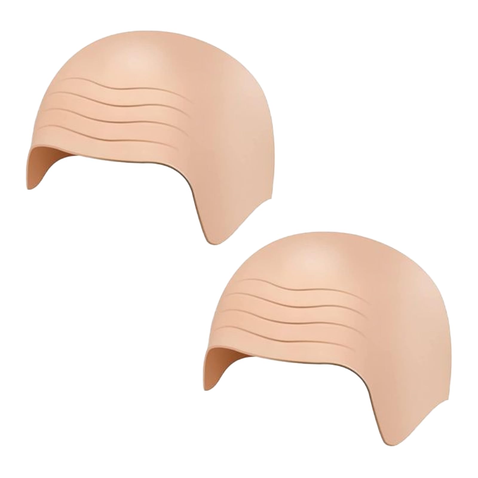 VPB Bald cap,Bald cap fancy dress,gru costume,Adult men and women Halloween Fancy Dress Cosplay Hats Costume Accessories(2Pcs)