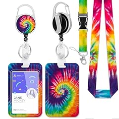 Rainbow Tie Dye Retro Swirl