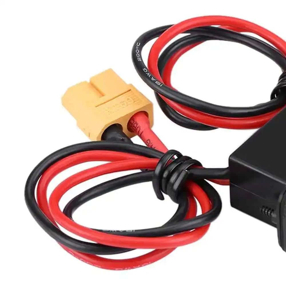 1PCS Plastic Waterproof RC Car Radio Device Receiver Box 85 * 40 * 28mm for 1/10 Axial SCX10 90046 D90 TRX-4 RC Crawler Car