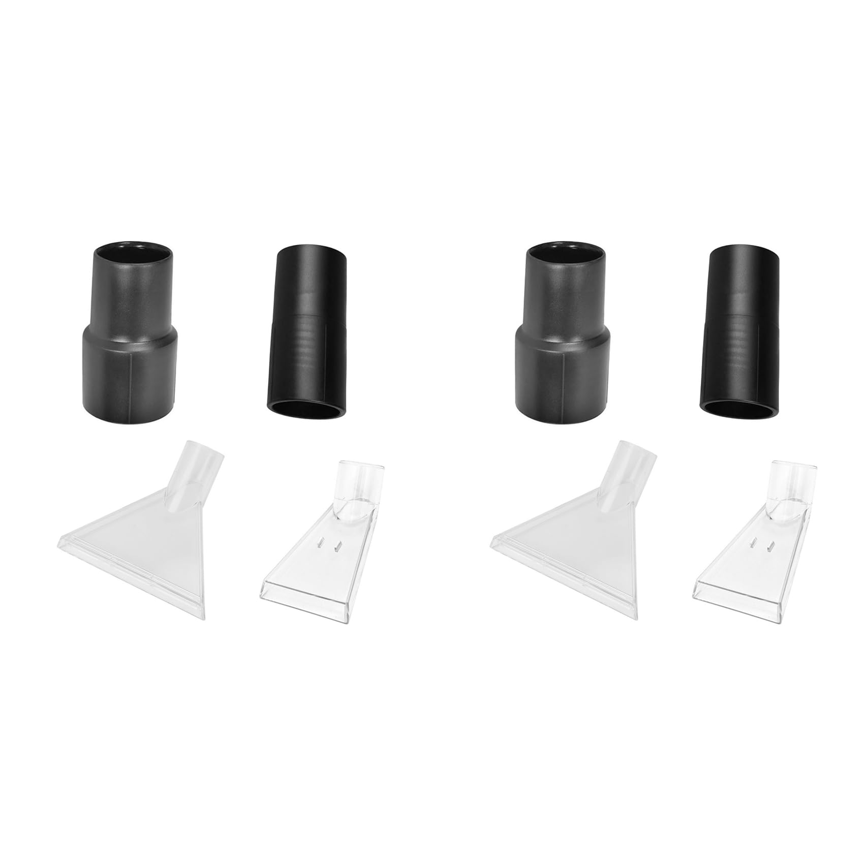 Vjsujehgy 8Pcs Swivel Head Vacuum Cleaner Brush Cleaner Nozzle Suction Floor Nozzle with Adapter Swivel Head Carpet Cleaner Parts