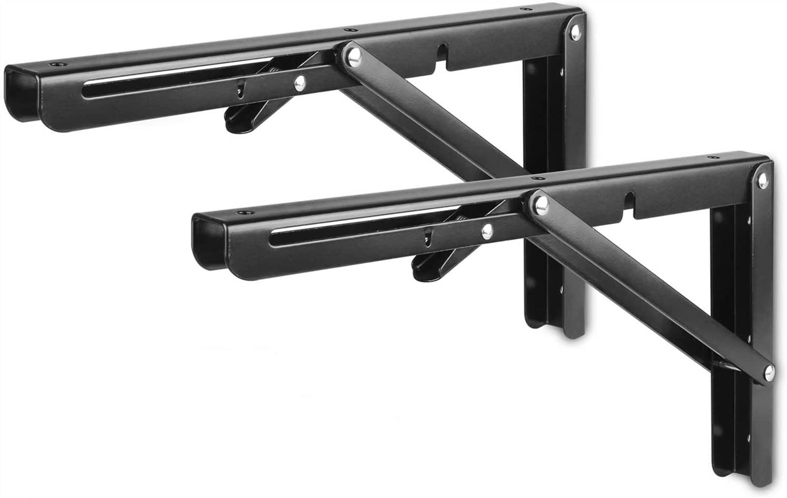 Support de table pliante RJJ | Solution de rangement mural en métal pour studio