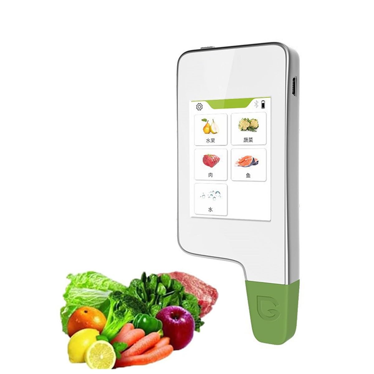 Testeur numérique de nitrate pour la qualité de la nourriture et de l'eau, portable haute précision TDS PPM mètre pour fruits, légumes, viande, poisson