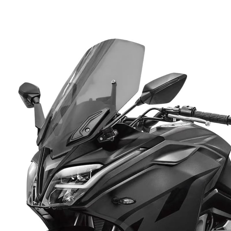 Visière pare-brise moto CF400GT pour réduire le bruit du vent sous le casque
