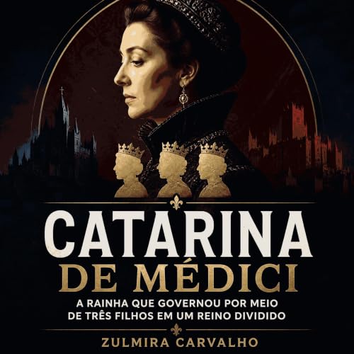 『Catarina de M&eacute;dici: A rainha que governou por meio de tr&ecirc;s filhos em um reino dividido』のカバーアート