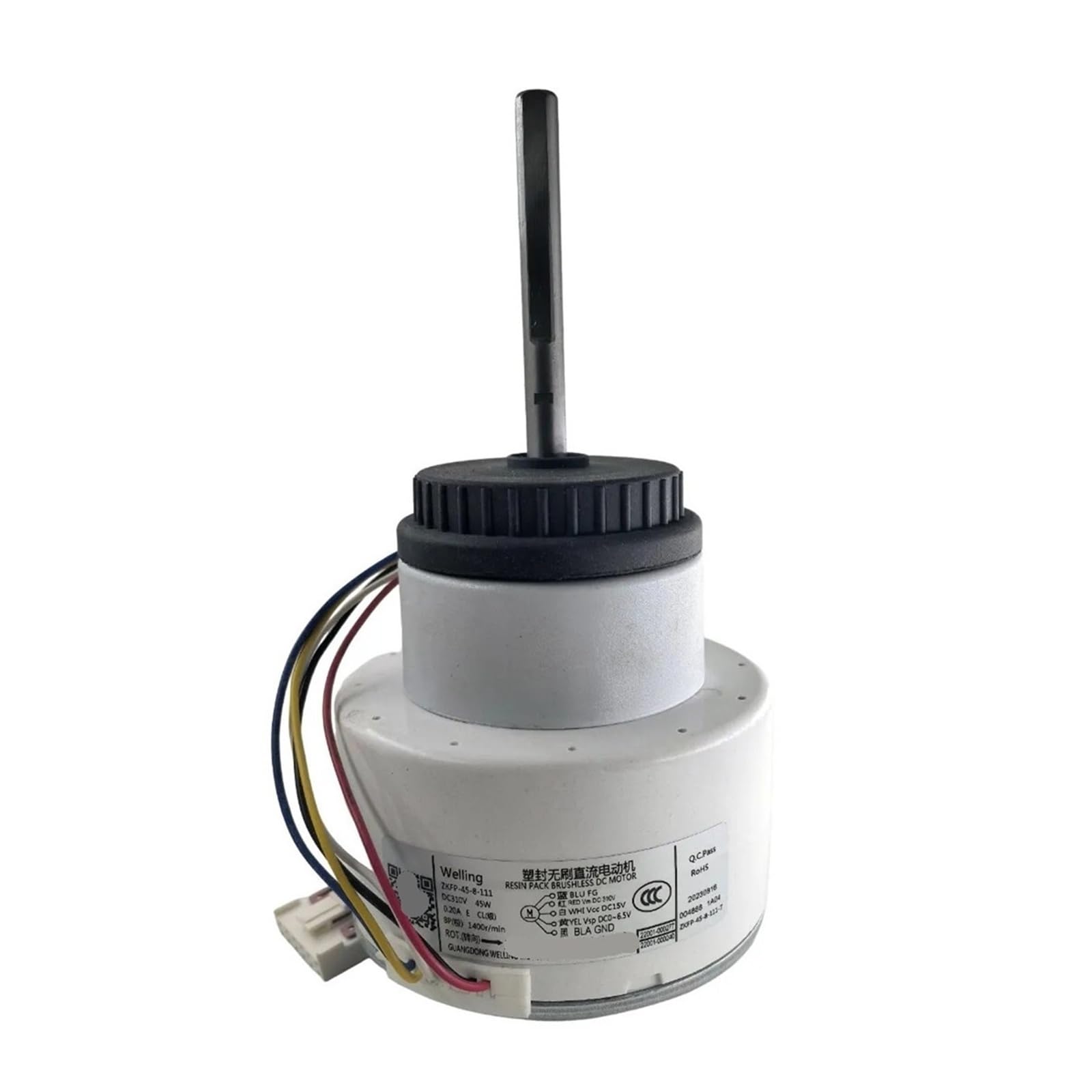 YILMVANY Motor,Compatible For TCL,Air Conditioner Indoor Unit DC Fan Motor ZKFP-45-8-111 DC310V 45W 1400r / Min ZWK465B00501 Fridge