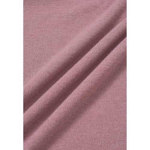 Image of CHICWISH Women Organza Bowknot Neck Knit Top Long Sleeve Elegant Slim Fitted Fall Casual Solid Pullover Tops