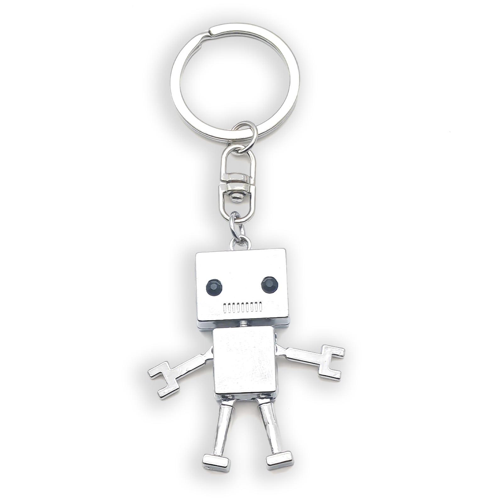 Zynara Roboter Schlüsselanhänger für Mädchen, Geschenkidee für Geburtstag, Weihnachten, Schlüsselanhänger Mädchen, Personalisierte Geschenke