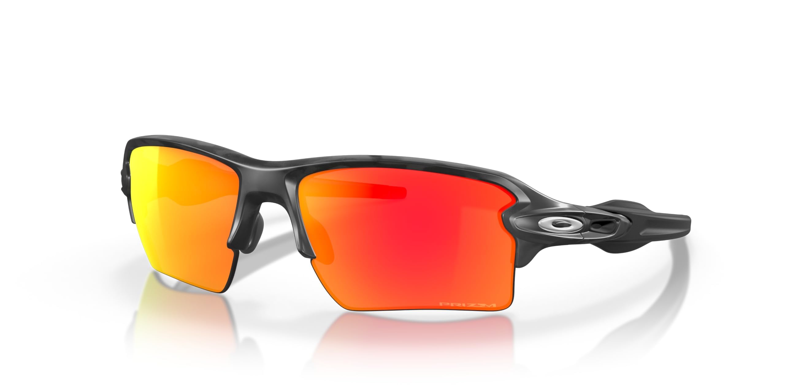 Oakley Flak 2.0 XL 918886 Occhiali da Sole, Nero (Black Camo/Prizmruby), 59 Uomo