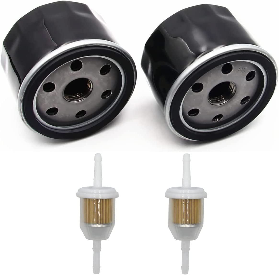 Filtre à Huile Et Filtre à Carburant Pour Tondeuse Briggs & Stratton - Compatible Nombreux Modèles - Marques : Kawasaki, Kohler, John Deere, Etc.