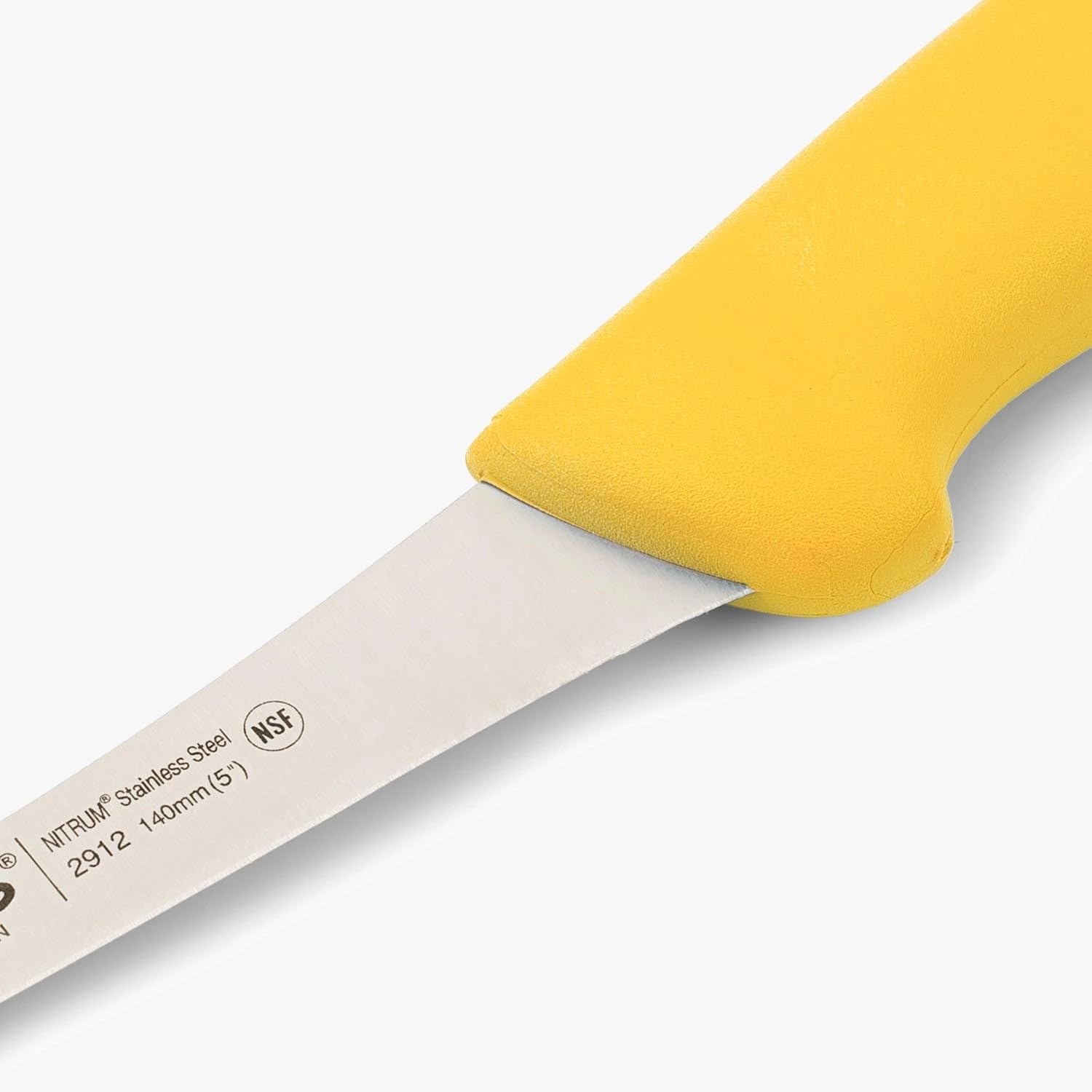 Arcos Serie 2900 Cuchillo Deshuesador Curvo Semiflexible Hoja Acero Inoxidable Nitrum 140 mm Mango Polipropileno Amarillo