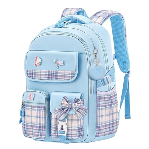 Image of Girls Backpack Kids Backpack for Girls School Kawaii Bookbag Book Bag for Elementary Primary School