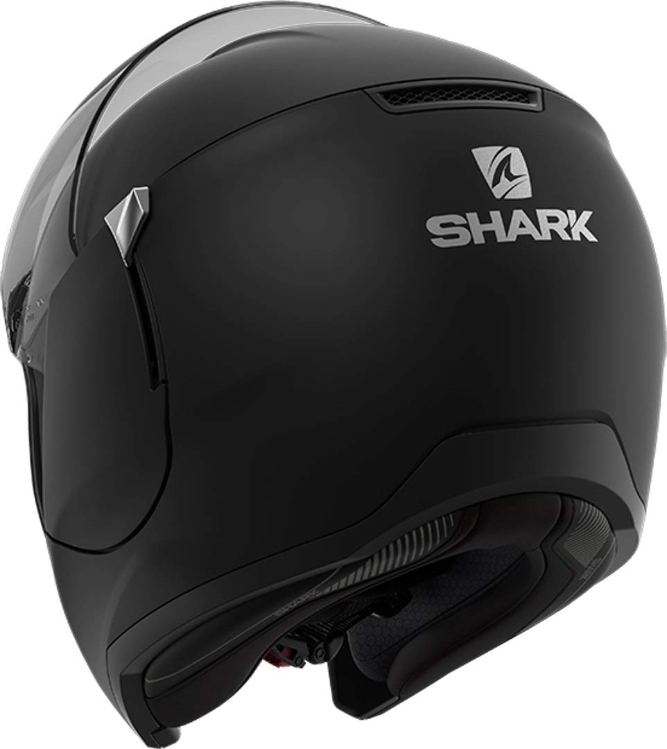 SHARK, Casque modulable EVOJET noir mat KMA, XS