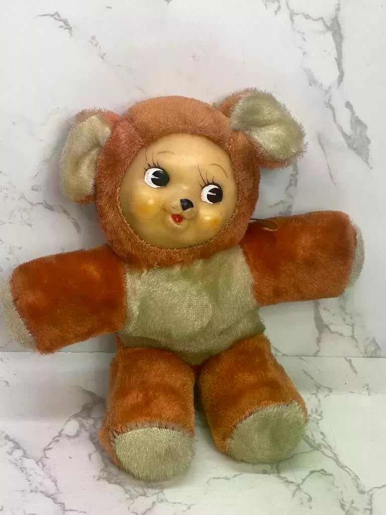 ヴィンテージ IDEAL社 ハーシーズ ラバーフェイス くま ぬいぐるみ