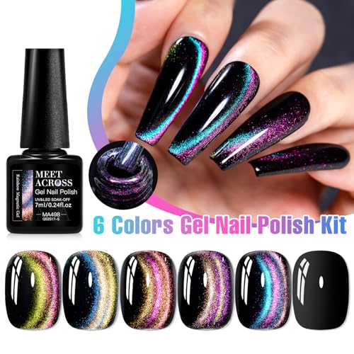 Set de Esmaltes Gel Cat Eye 9 Piezas miniatura 3