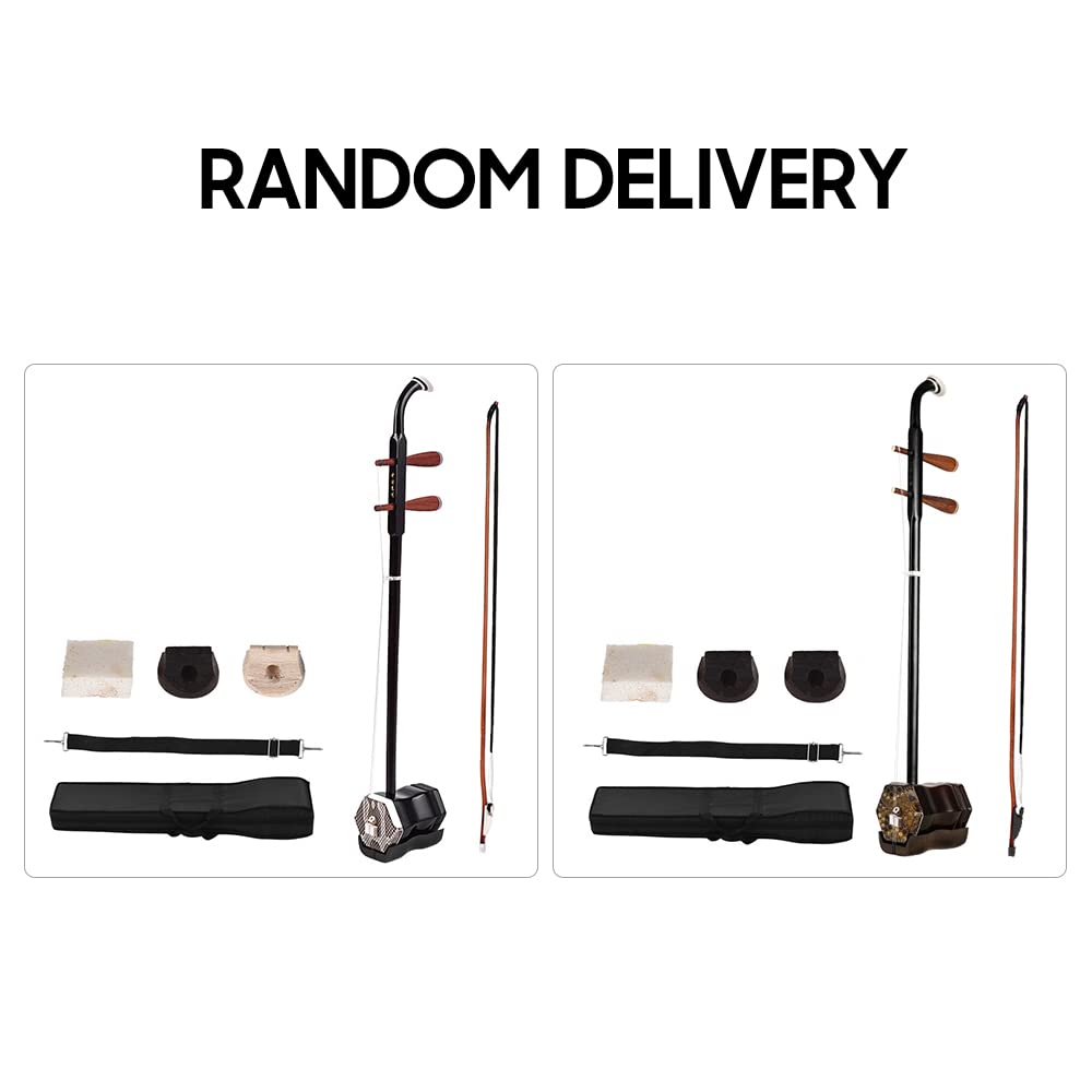 Erh Hu Cinese,Solid Wood Erhu Cinese 2 Stringhe Violino Fiddle Stringed Strumento Musicale