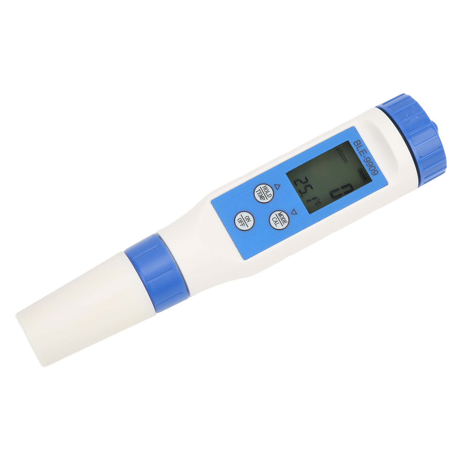 Probador de Calidad del Agua, Ph TDS EC Salinity Temperatura 5 en 1 Metro, con Electrodo de Vidrio de Alta Sensibilidad, para Acuarios de Laboratorios Piscinas