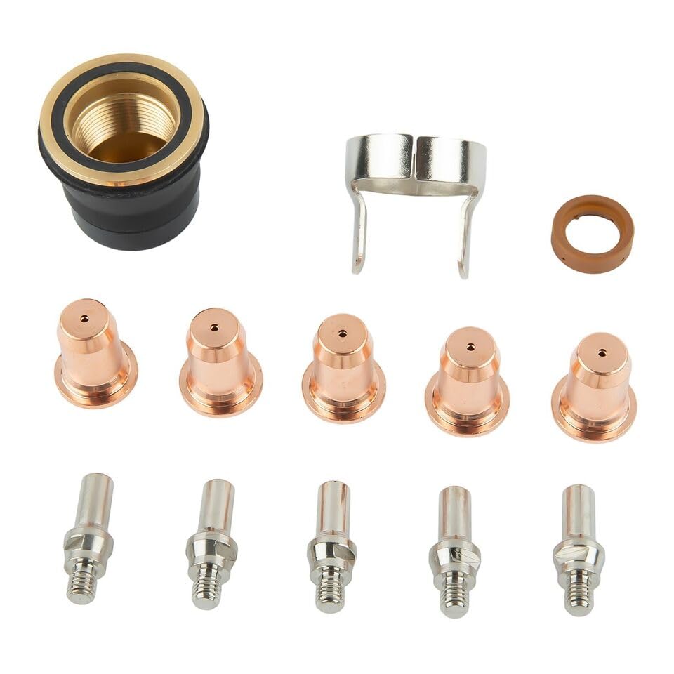 DREAWOO 13pcs Tip Kits Fit for Harbor Freight Titanium Plasma 65 Torch TI-PC65 IPT-65 58895
