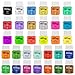 U.S. Art Supply 32 Color Children's Washable Tempera Paint Set - 2 Ounce Wide Mouth Bottles for Arts, Crafts and Posters