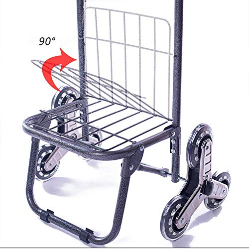 Einkaufstrolley Faltbarer Einkaufstrolley auf Rädern mit Abnehmbarer Tasche und faltbarem Design Max. Tragfähigkeit 50… – Bild 6