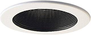 Nora NS-41 - 4 in. - Stepped Black Baffle with White Ring