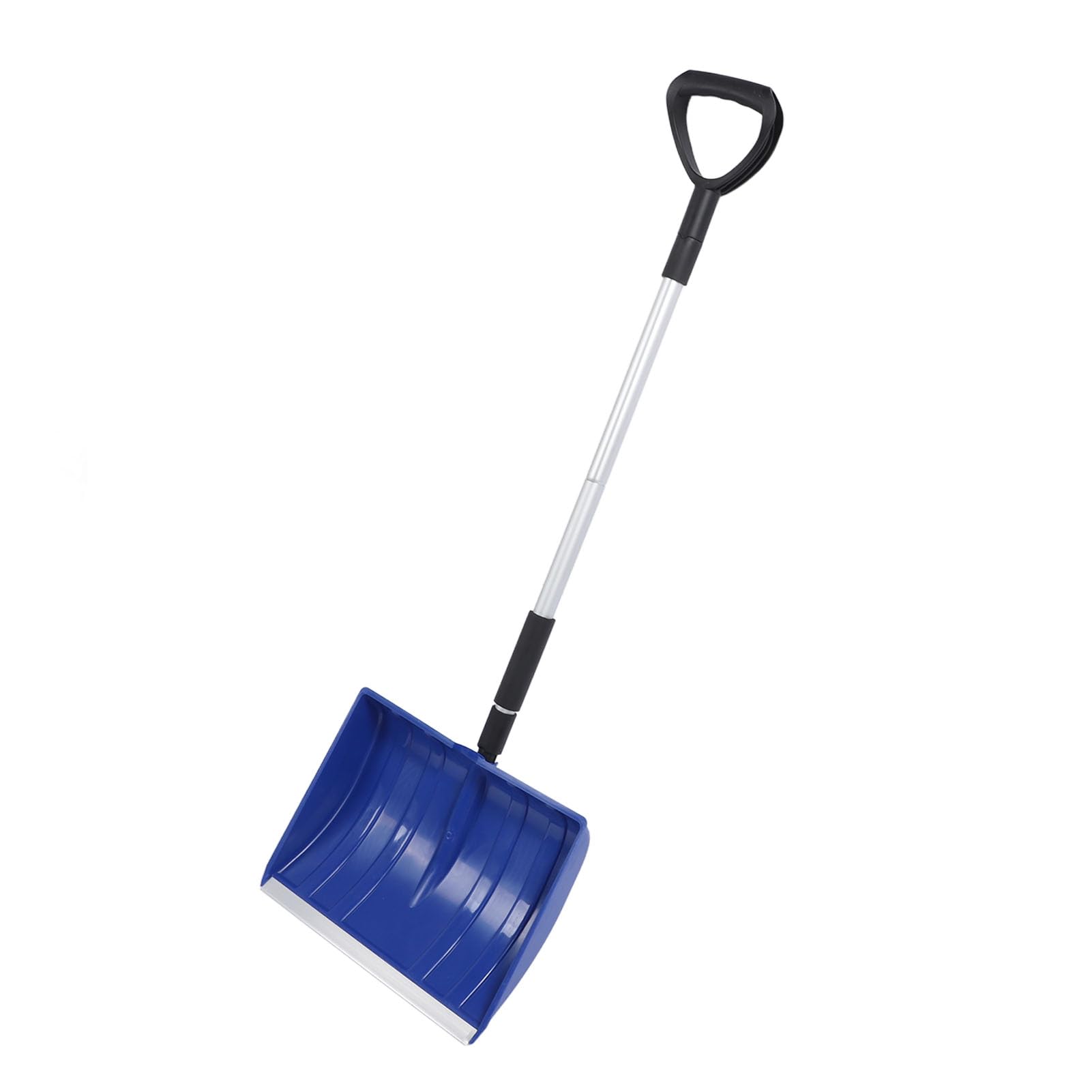 Pala da neve Pala da esterno portatile leggera e staccabile di grande capacità per giardino di emergenza (Blu)