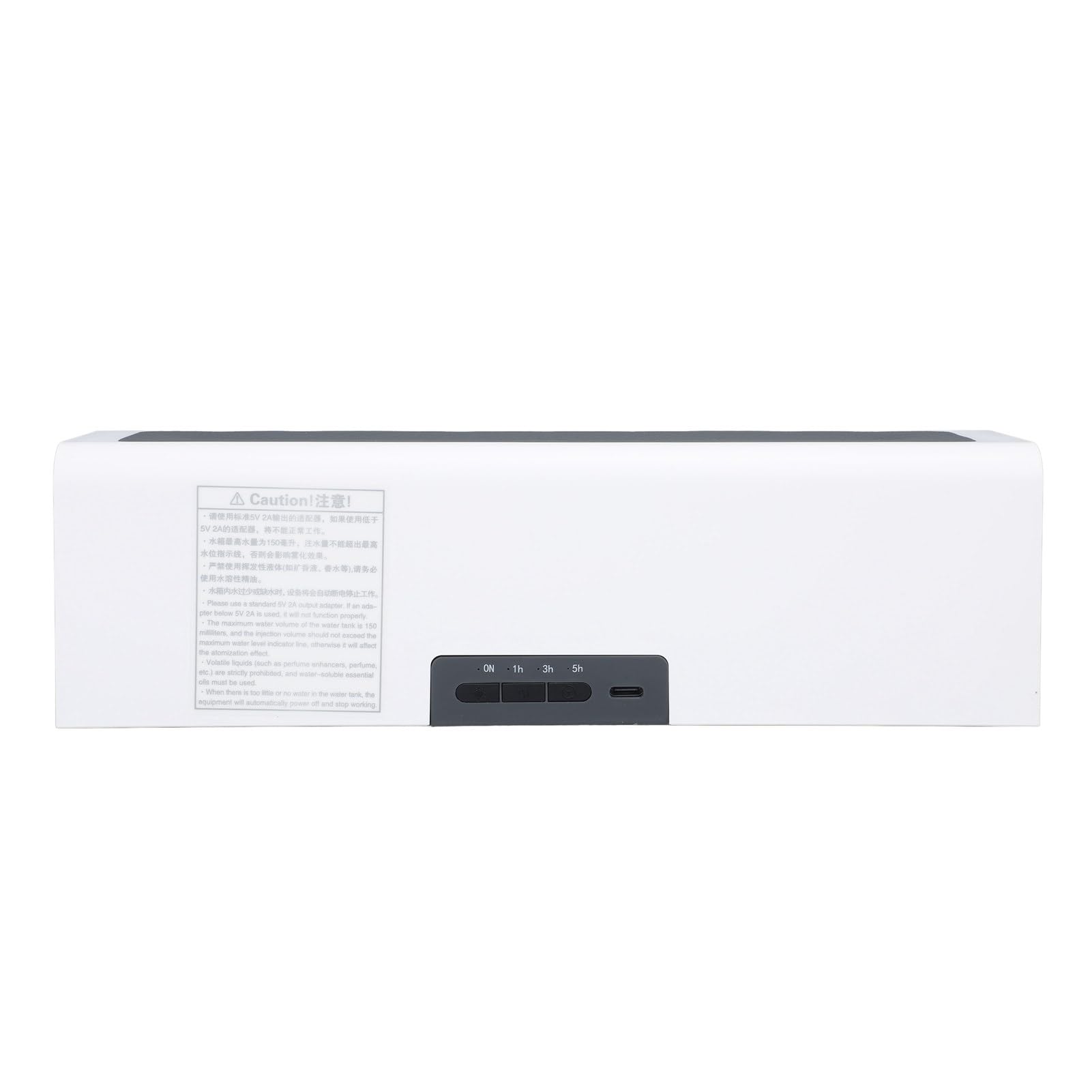 Cocoarm Difusor de Aceites Esenciales, Humidificador de Aromaterapia ABS, Difusor de Niebla Alimentado por USB de 150 Ml con 3 Modos de Luz, Apagado Automático, Funcionamiento Silencioso para (White)
