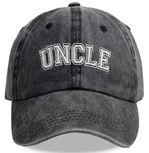 Image of SHANVANKE Auntie Uncle Hat, Adjustable Cotton Embroidered Baseball Cap