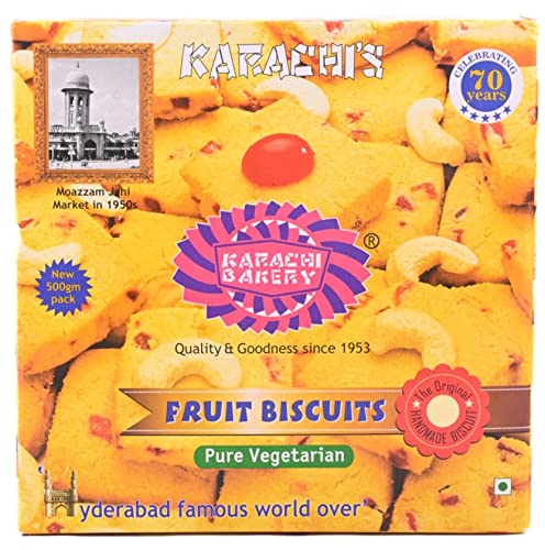 Image of Karachi Bakery Premium Fruit Biscuit, 500g