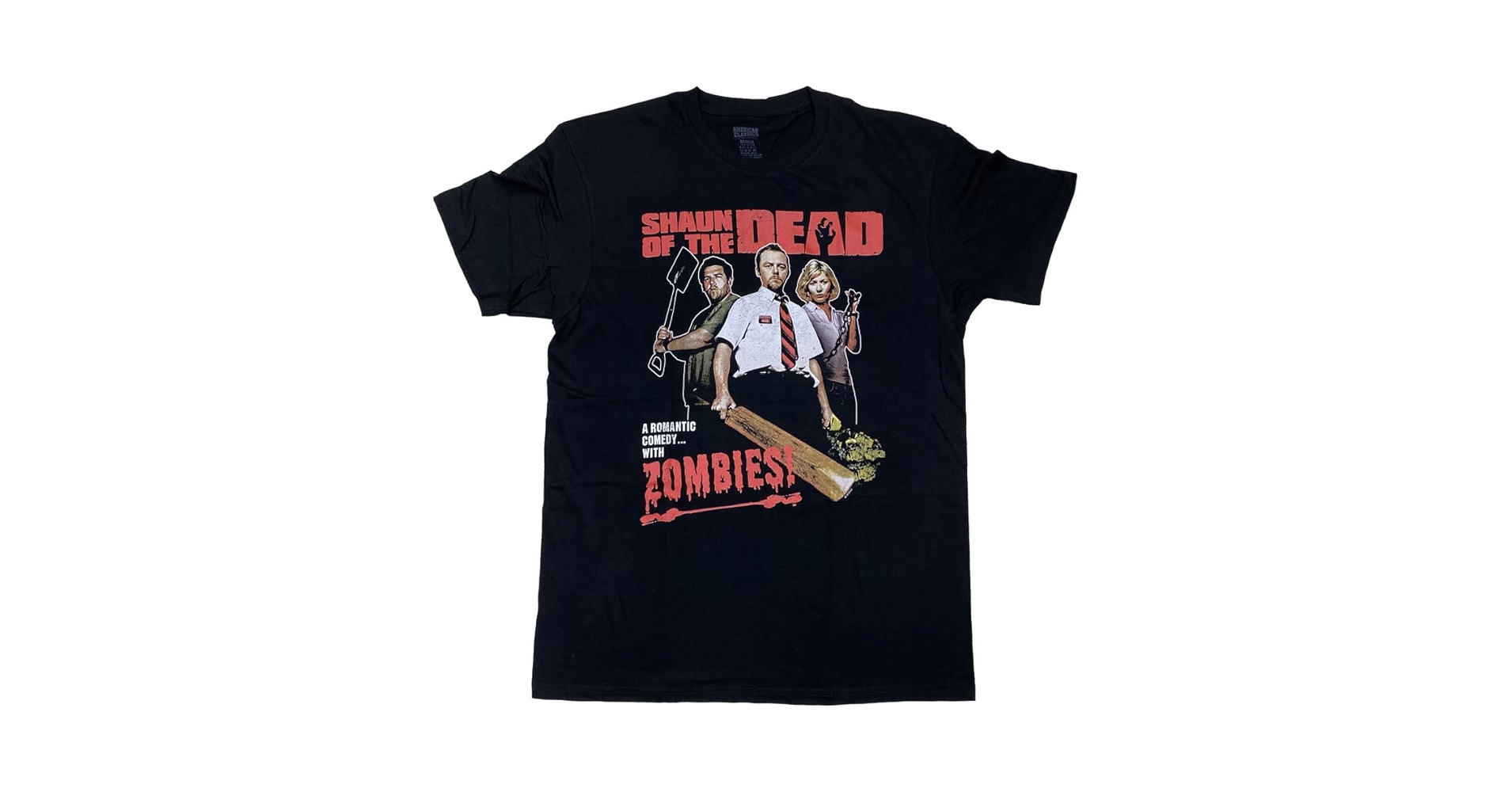 00s SHAUN OF THE DEAD tシャツ ムービー　ヴィンテージ L shaun of the dead t shirt 00s | focus