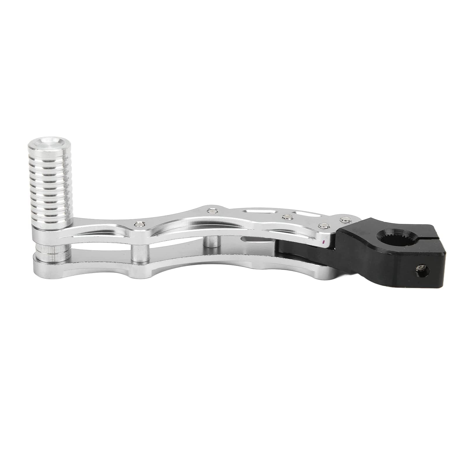 Aramox Start Pedal Starter Palanca de Arranque Palanca de Arranque Kickstart Accesorio Universal de Aleación de Aluminio de Alta Resistencia para Motocicleta Scooter(Plata)