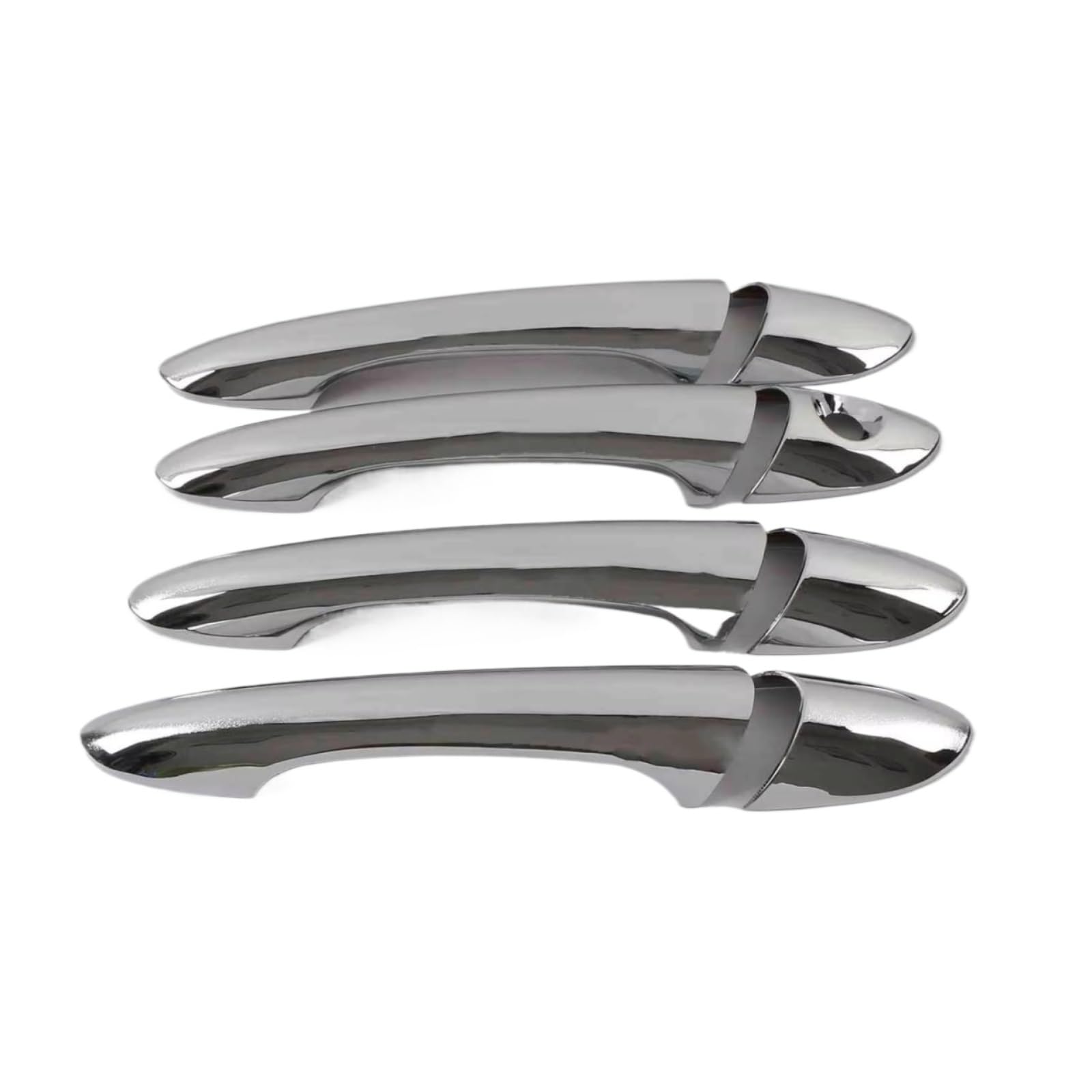 DSPOLIMV Outer Door Handle Cap Compatible with Hyundai for Sonata I45 2011 2012 2013 2014 Chrome Car Door Handle Cover Trim Sticker Accessories Replacement