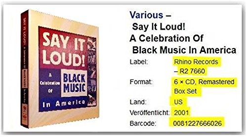 Miniatura 4 de Say It Loud! A Celebration of Black Music in America