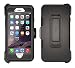 iPhone 6s Case,iPhone 6 Case Heavy Duty 4 Layer Drop Protection Scratch Protection Shockproof Hybrid Hard Shell with Bumper for iPhone 6s 4.7 inch (Black)