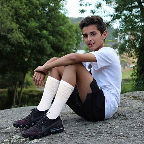 Yacht & Smith Wholesale Kids Crew Socks, Childrens Cotton Casual Crew Socks Size 6-84