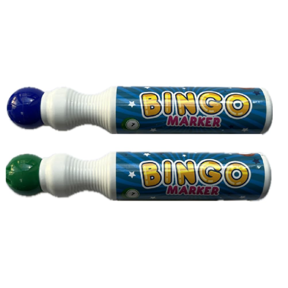 ATST The Box Bingo Dabbers - 4 Dabber (nero, blu, verde e rosso)