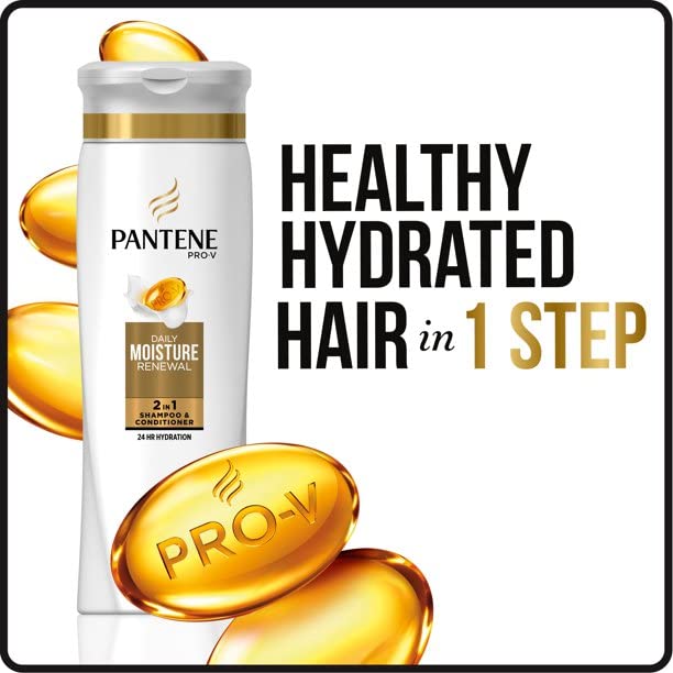 Pantene Pro-V Daily Moisture Renewal 2-in-1 Formula - 12.6 oz - 2 Pack