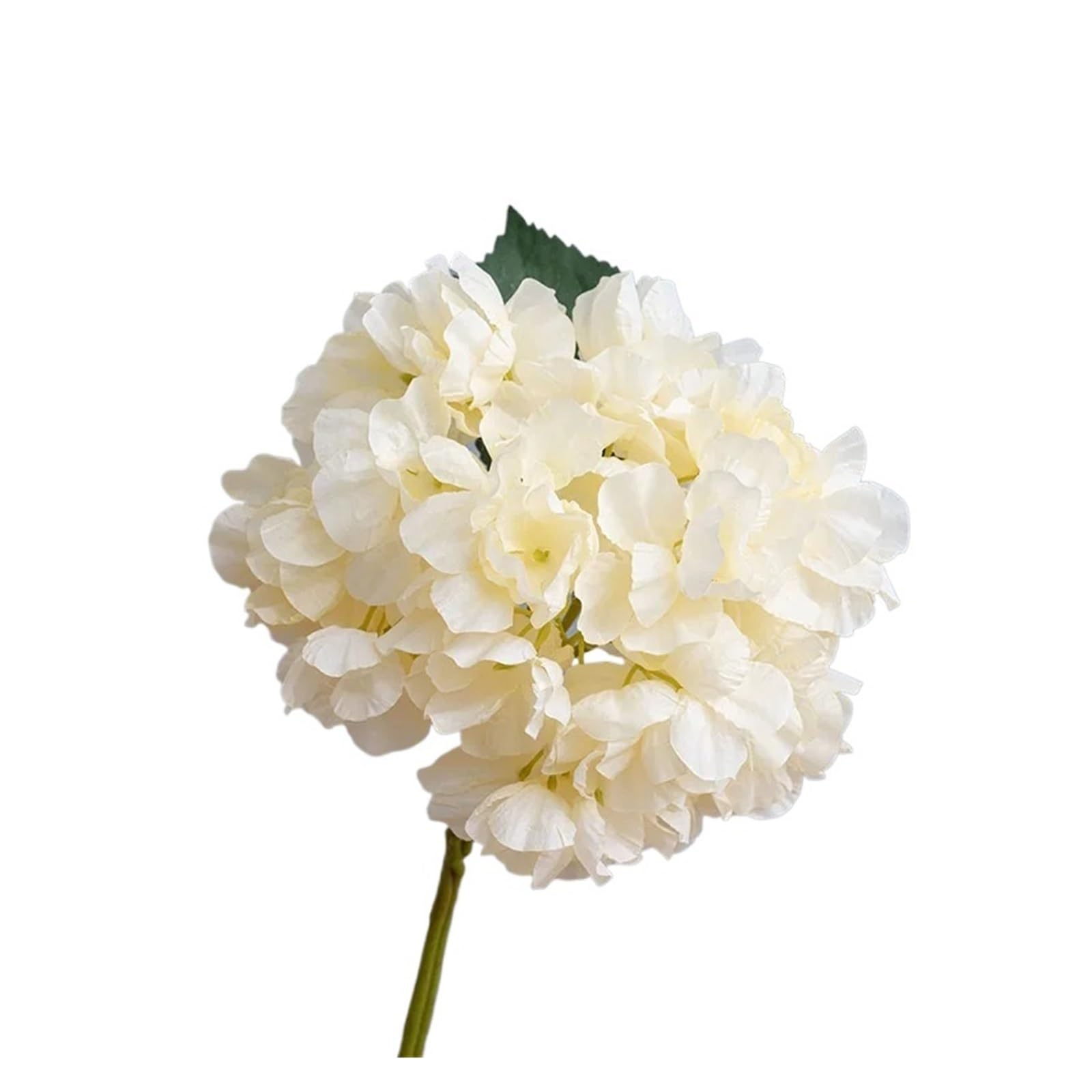 Casetlong 10Pcs Artificial Flowers Bouquet Wedding Decor Floral Arrangement Party Home Decoration(Beige)