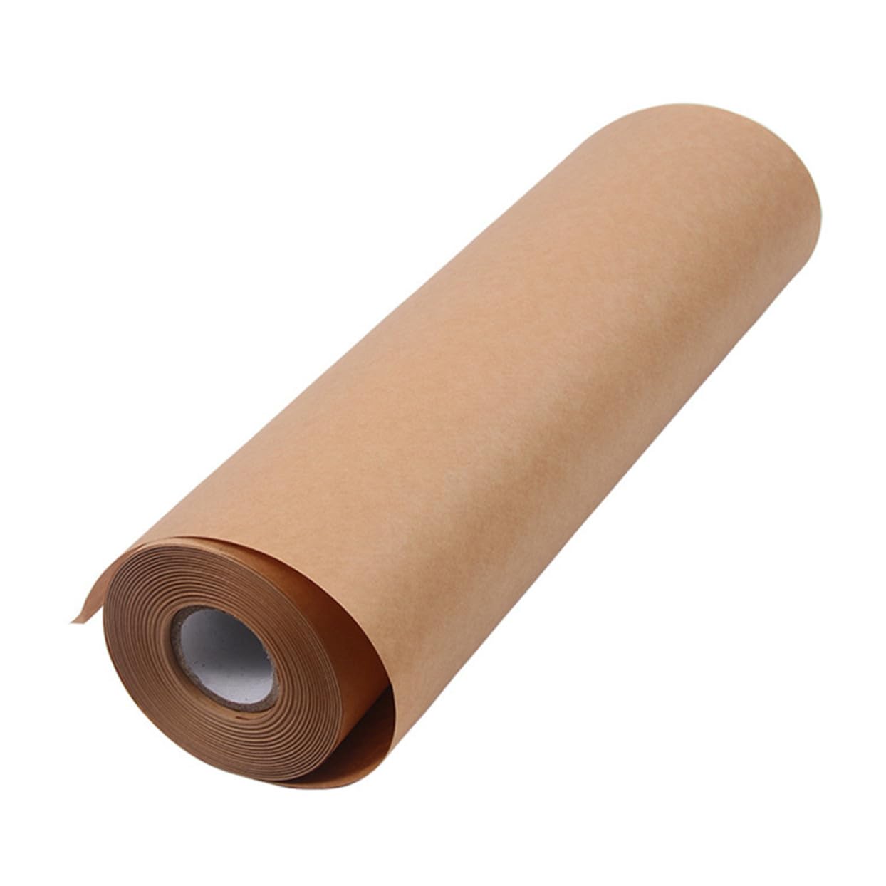 DIYEAH Rollo de Papel Kraft Decorativo Marrón de 45 CM X 30 M para Envolver Regalos y Manualidades, Papel Seguro, sin Olor, Adecuado para Artesanía y Embalaje