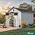 YITAHOME 8x10 FT Outdoor Storage Shed with Floor, Plastic Garden Shed for Bikes, Tools, and Pool Supplies, Outdoor Resin Shed with Lockable Doors, Windows, and Vents for Patio, Lawn, Backyard, Gray