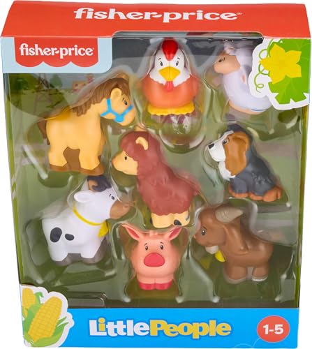 Image of Fisher-Price Little People Farm Animal Friends Figure Set